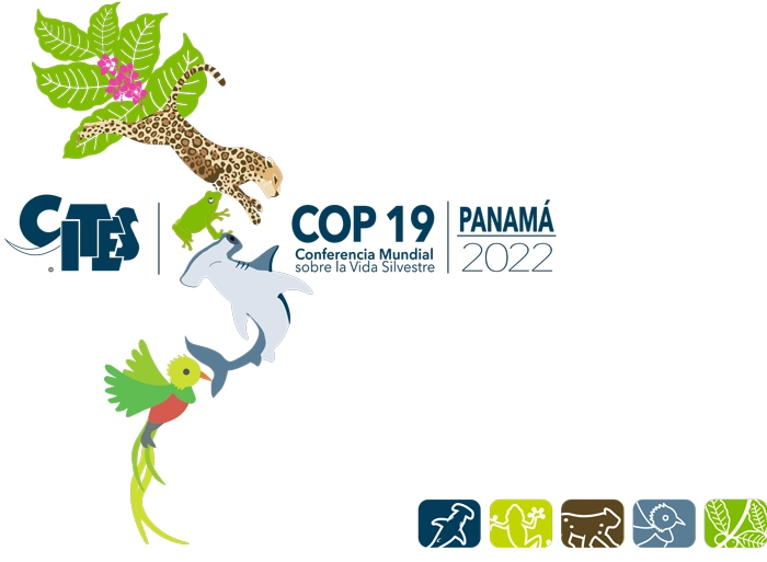Official poster of CITES CoP19